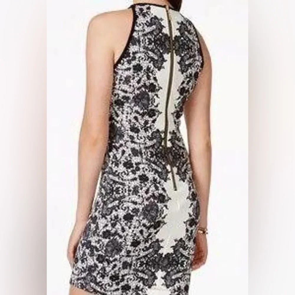 B. Darlin Lace Print BodyCon Dress - Picture 2 of 10